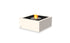 Ecosmart Fire Base 30 Fire Pit Table - Bone Finish / Stainless Steel Burner - ESF.O.BAS.30.BO